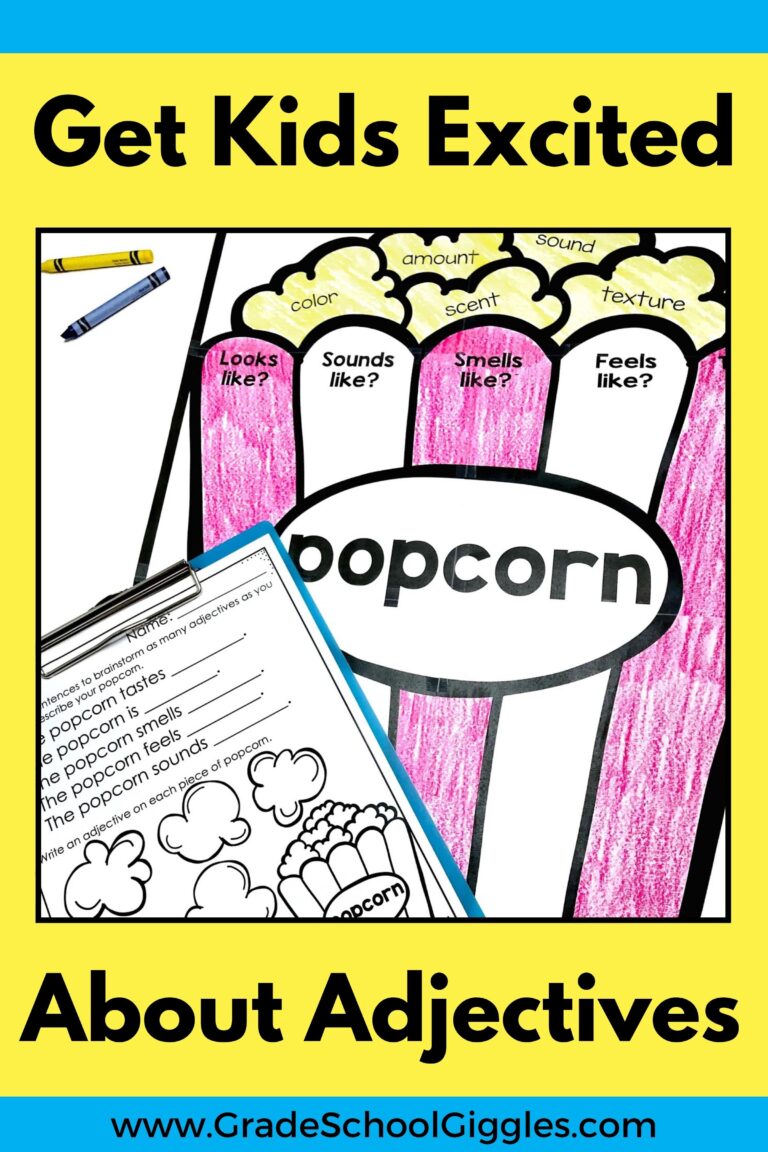 Fun Ideas For Getting Your Class Excited About Learning Adjectives