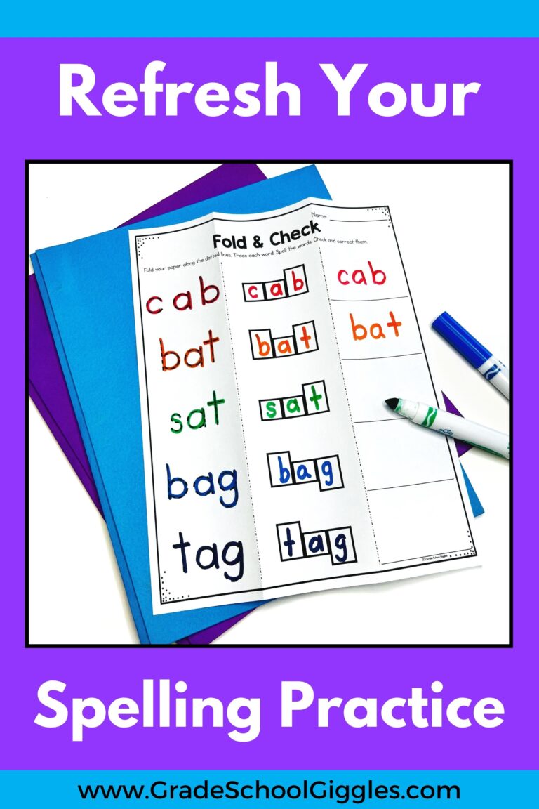 Refresh Your Lessons With These Spelling Activities For Any List Of Words