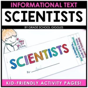 What Is A Scientist? Beginning Of The Year Back To School Science Activities