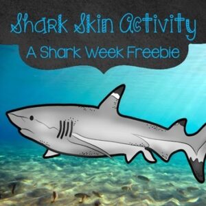 Shark Craft & Writing Paper: Shark Coloring & All About Sharks Writing Activity