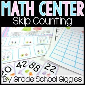 Skip Counting On A Number Line By Twos: Spring Skip Counting By 2 Games & Strips