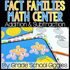 Mixed Addition & Subtraction to 20 Worksheets - Simple Fact Families Practice