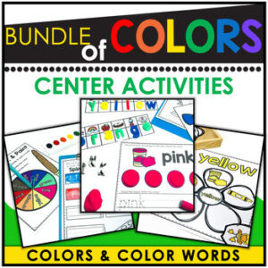 Teaching Colors: I Know All About My Colors Of The Rainbow, Color Of The Week