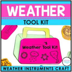 Weather Tools & Instruments Craft: What's The Weather Vocabulary Words, Pictures