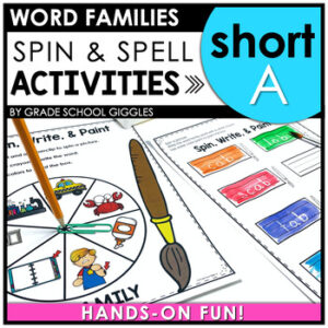 Ghost Spelling: Decoding One Syllable Words, Consonant Blends With Short A Vowel