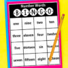 Blank Student Bingo Board Card, Editable Bingo Game Template 4X4 Create Your Own - Image 4