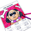 Coloring Page Sheet Set: Kindergarten First 2nd Grade Sight Word Coloring Sheets - Image 4
