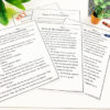 Constitution Day & Bill Of Rights Reading Passage & Comprehension Worksheet Set - Image 3