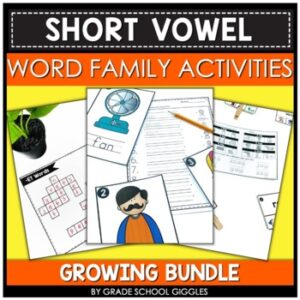 Short Vowel Worksheets, Phonics Centers, And Activities For Short Vowels